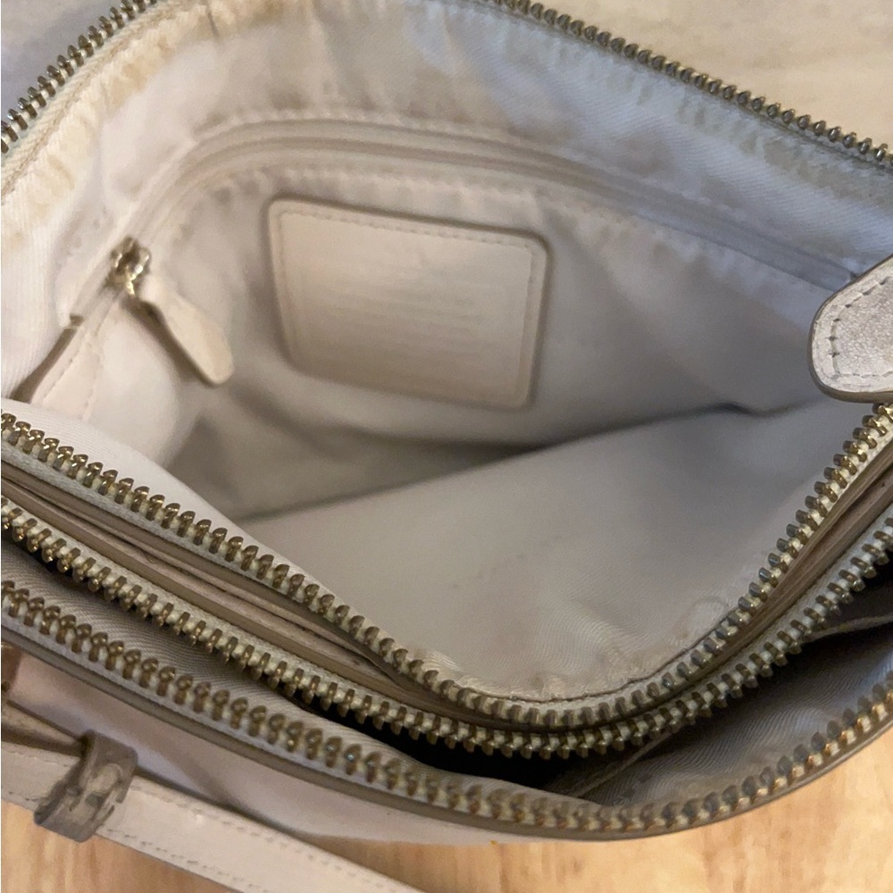 Coach Crosby Double Zip Smooth Calf Leather Crossbody - Picture 8 of 16